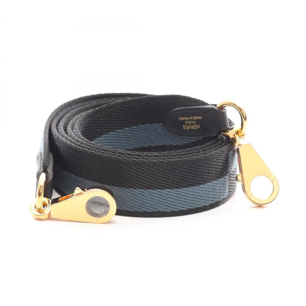 Hermes Bandoulière Sangle Casaque Blue Tone Pet Shoulder Strap Accessory, Toi...
